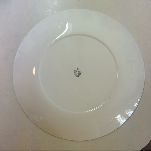 VINTAGE 12" SHIBUI MIKASA CERA-STONE SERVING PLATTER - "EARLY MORN" ROOSTER - Picture 2 of 2